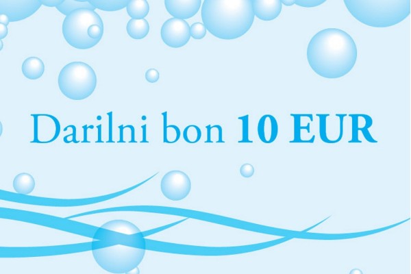 Vrednostni darilni bon 10 €