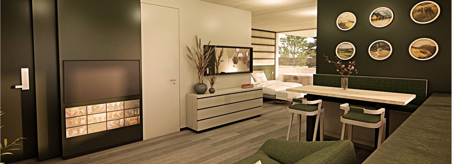 NaturHotel Snovik – Superior suite with a hot tub and sauna