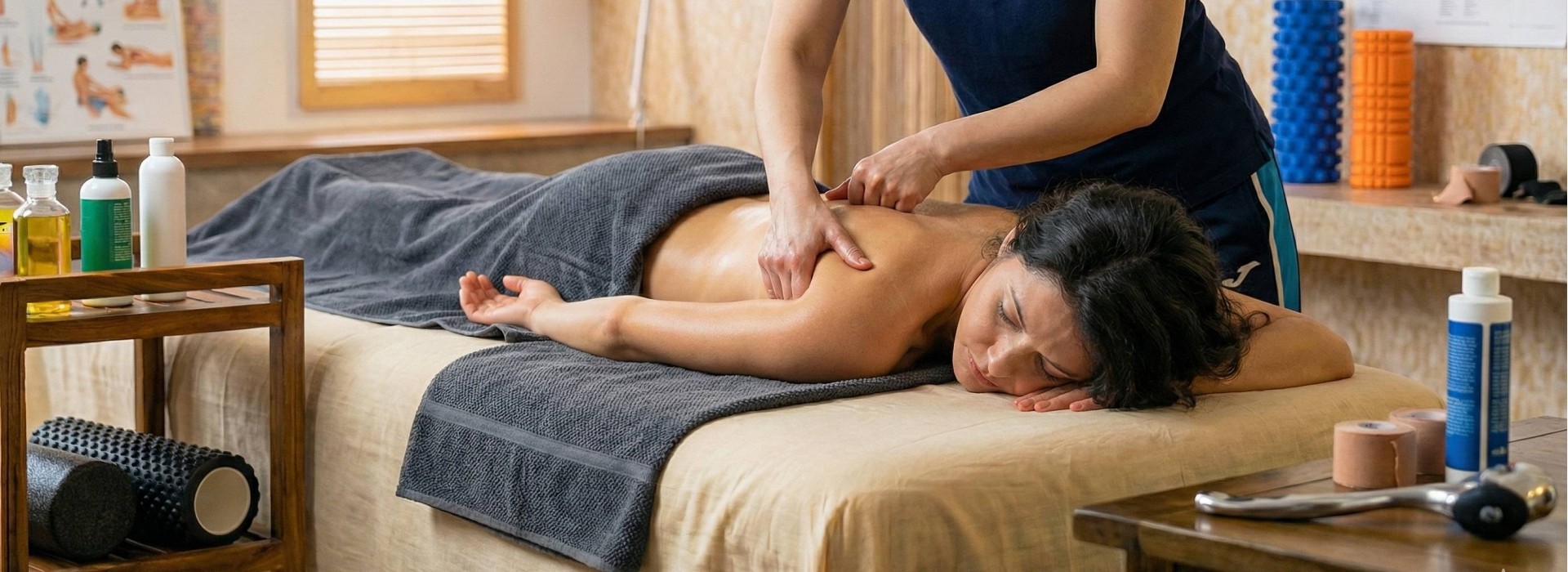 Športna masaža telesa