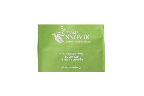 Terme Snovik shopping bag