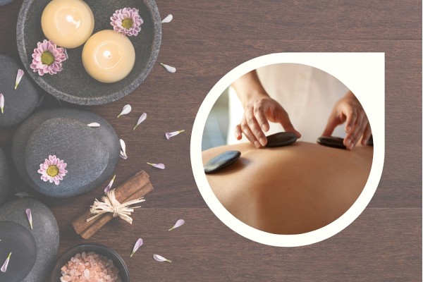 Hot stone massage 40 min