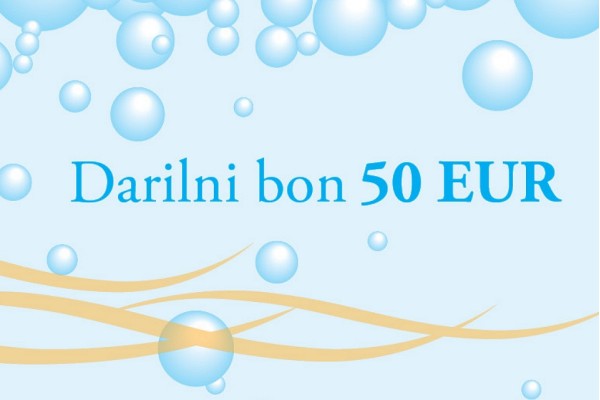 Vrednostni darilni bon 50 €